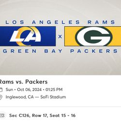 Rams vs Packers