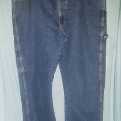  Dickies Blue Denim Carpenter Jeans Mens Ex. Cond