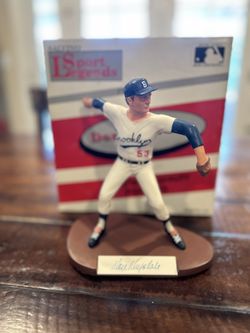 Don Drysdale Salvino Sports Legends Figure Authentic Autograph