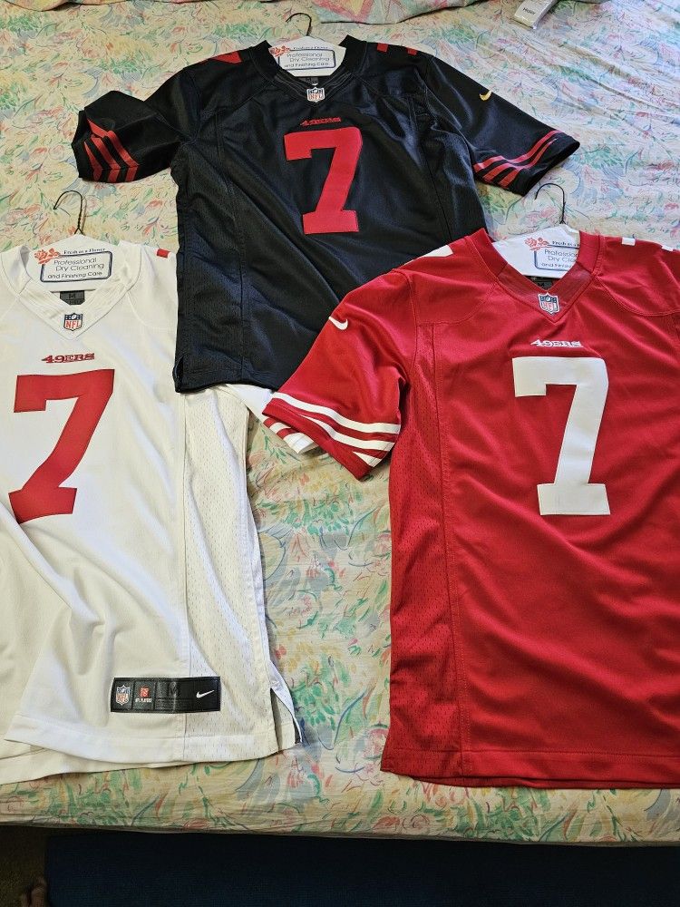 Colin Kaerpernik 49ers Nike Men Stitched Jersey, Size M, $75 Each