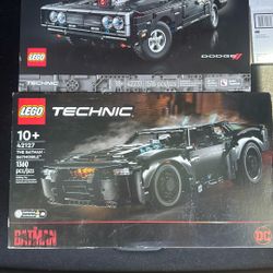 Lego Technic Brand New - Batmobile ( Retired ) And Dodge Charger 
