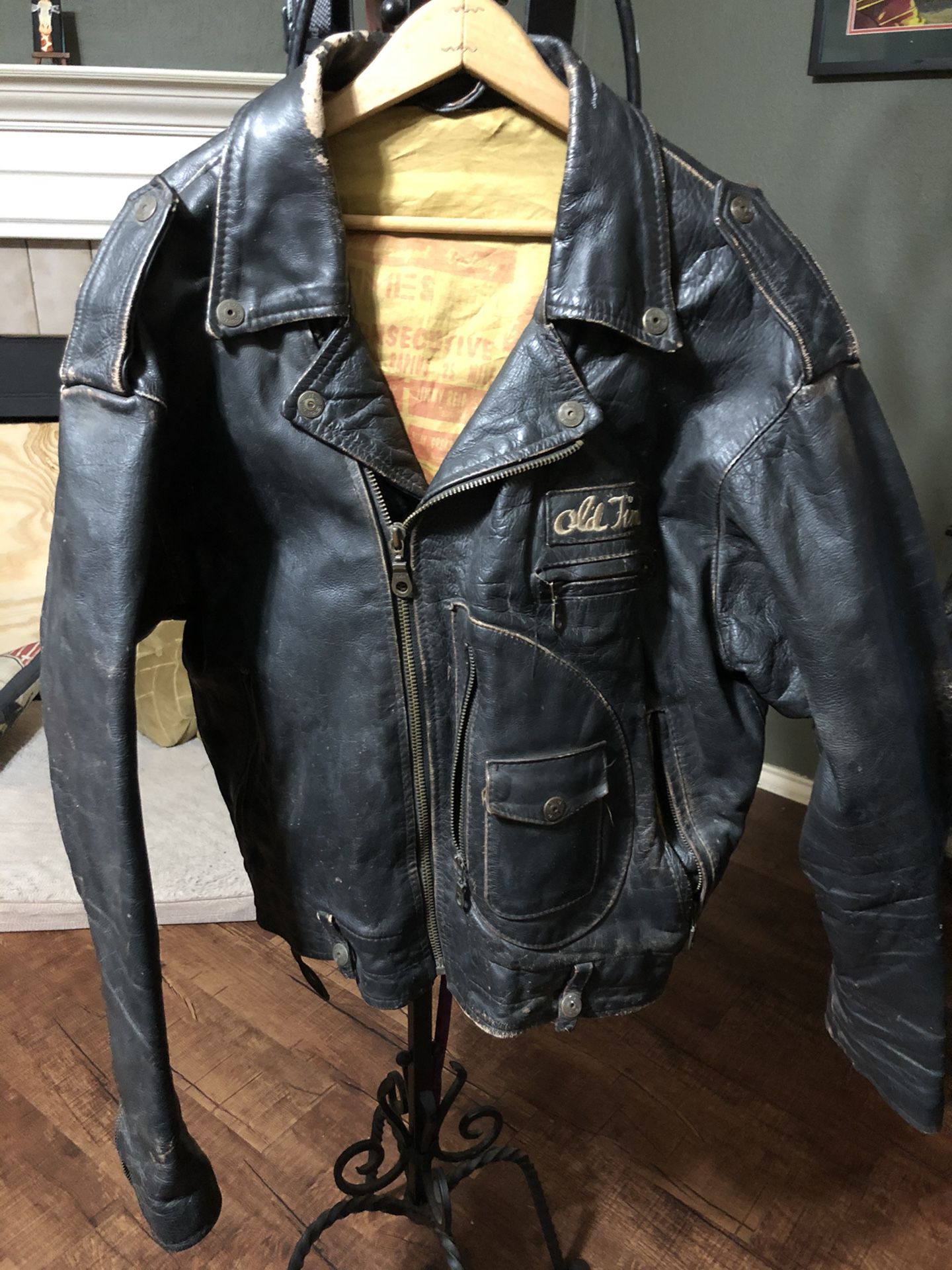 Old Times Leather Jacket