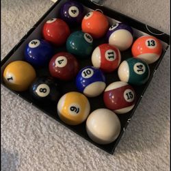 Pool Balls New