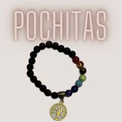7 Chakras Tree Of Life Bracelet 