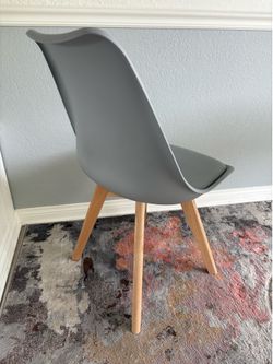 Grey dining chair