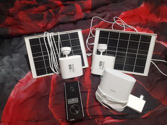 AOSU 2K QHD Solar Security Camera System