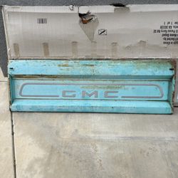 Mid 60s GMC Tailgate 