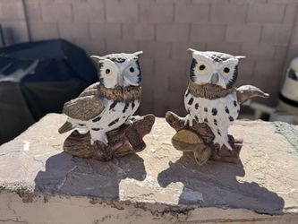 A Set of Owls - Outdoor Decor 