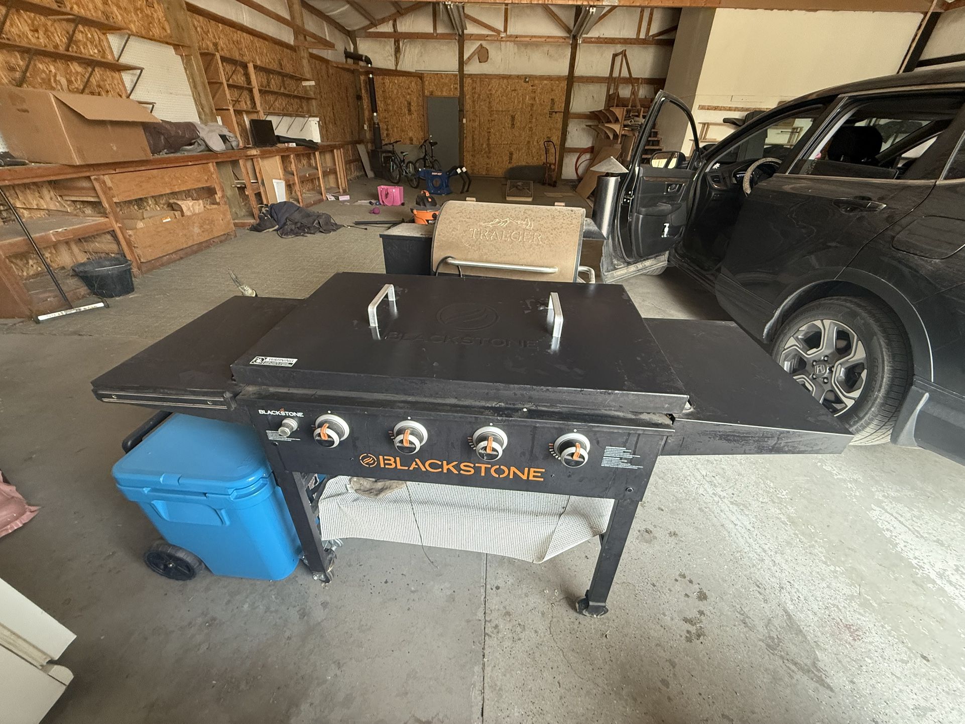 36” Black Stone