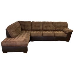 Brown Sectional Couch w/ Delivery