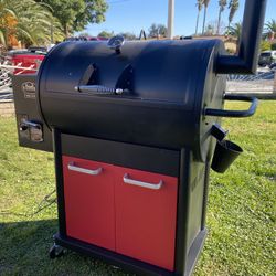 New Patio Bighorn Pellets Or Charcoal Bbq Grill 