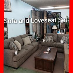 ✨ Sofa And Loveseat Set 