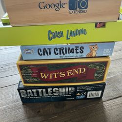Lot of 5 Games— Multiple Ages 