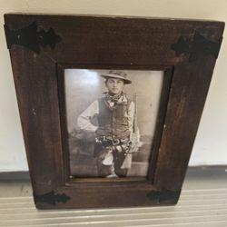 Texas Ranger Thomas R. Hickman Framed Photo 