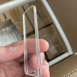 Clear Acrylic Plastic Clips (18 Boxes)