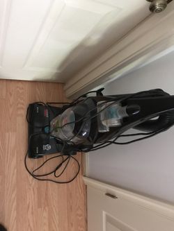 A Biseel powerful vacuum cleaner.