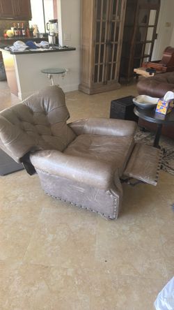 Leather Recliner