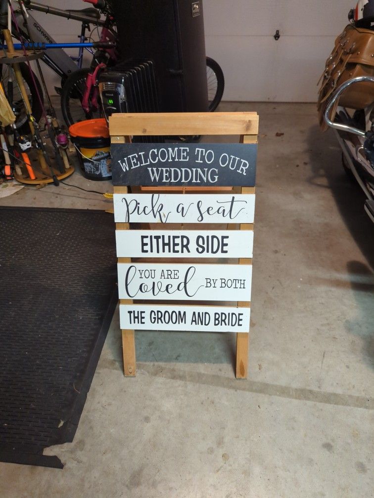 Wedding Sign