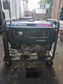 Yamaha 4000 watt 110v/220v generator