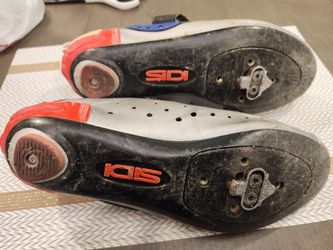 Italian Cycling Shoes with SPD cleat- size 11