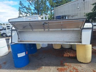 Full size truck canopy.