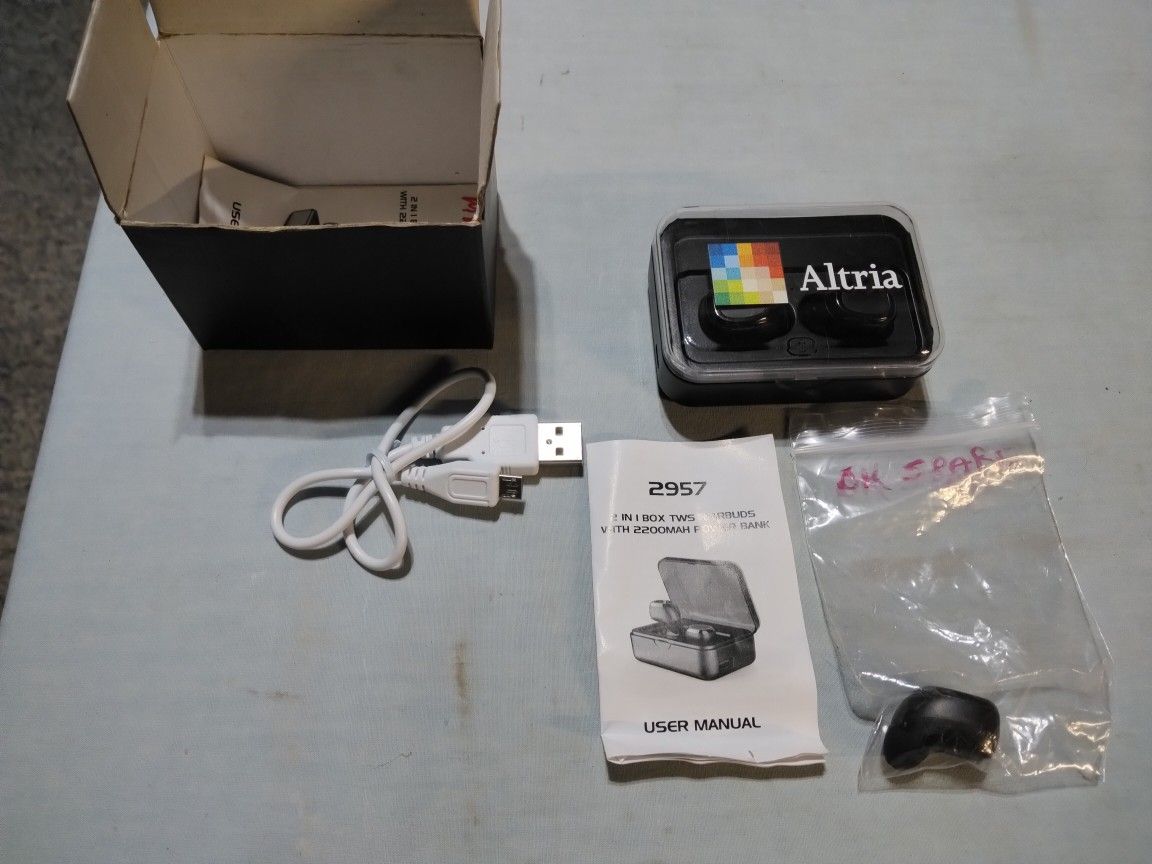 ALTRIA BLUETOOTH EARBUDS 