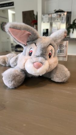 NWT Disney’s Theme Park Thumper Floppy 10” Plush Bunny