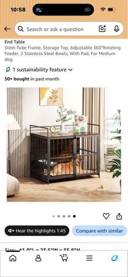 Dog cage table top