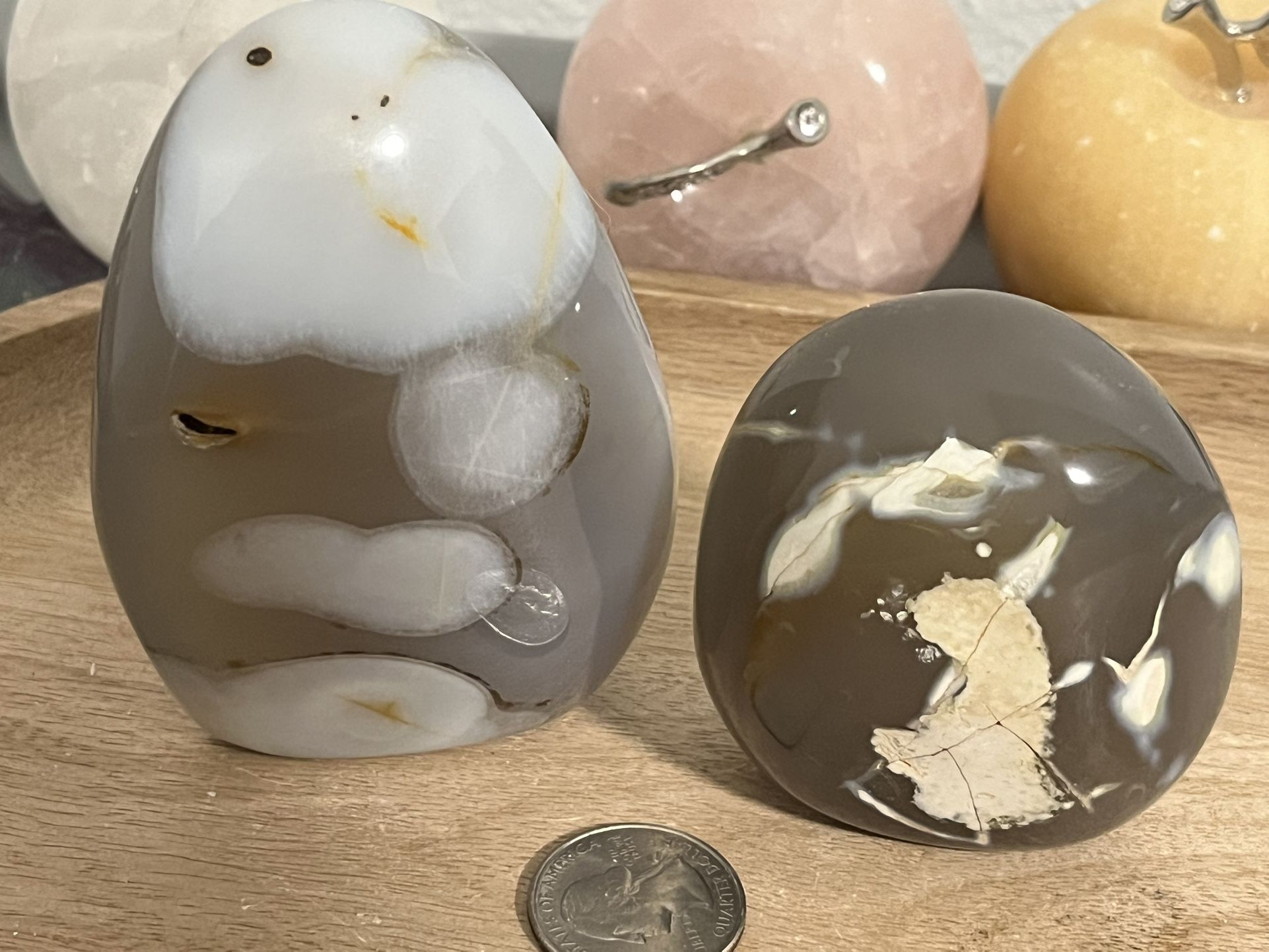 orca agate freeforms 