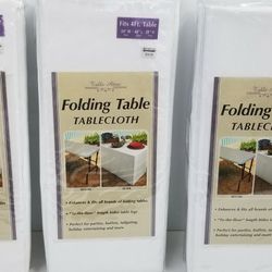 New Folding Table Full Lenght Tablecloths