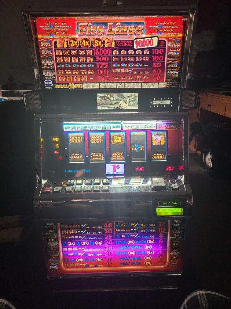 IGT Fireline Penny Slot Machine 