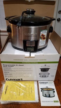 Cuisinart Programmable slow cooker.