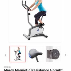 Marcy Magnetic resistance upright bike NS-1201U