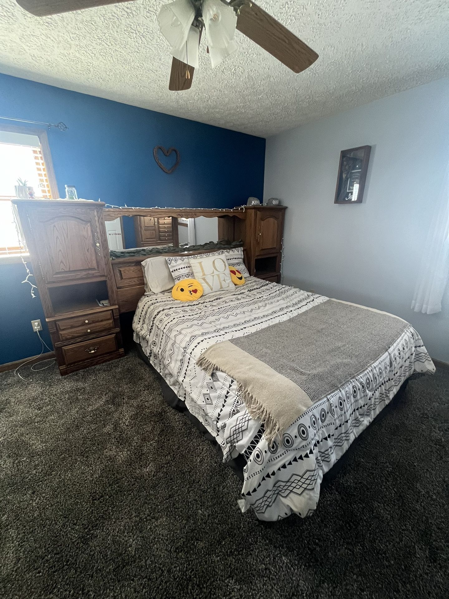 Solid Oak King Bedroom Suite