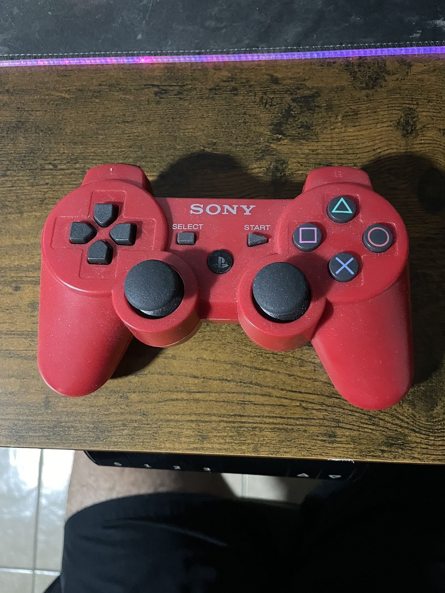 PS3 Red Controller