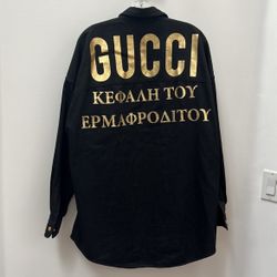 Authentic Gucci Button Up 