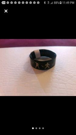 STAINLESS STEEL MICHAEL JACKSON RING