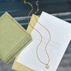 Mini Four Leaf Clover Necklace