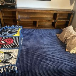 Full Size Bed Frame With Storage 