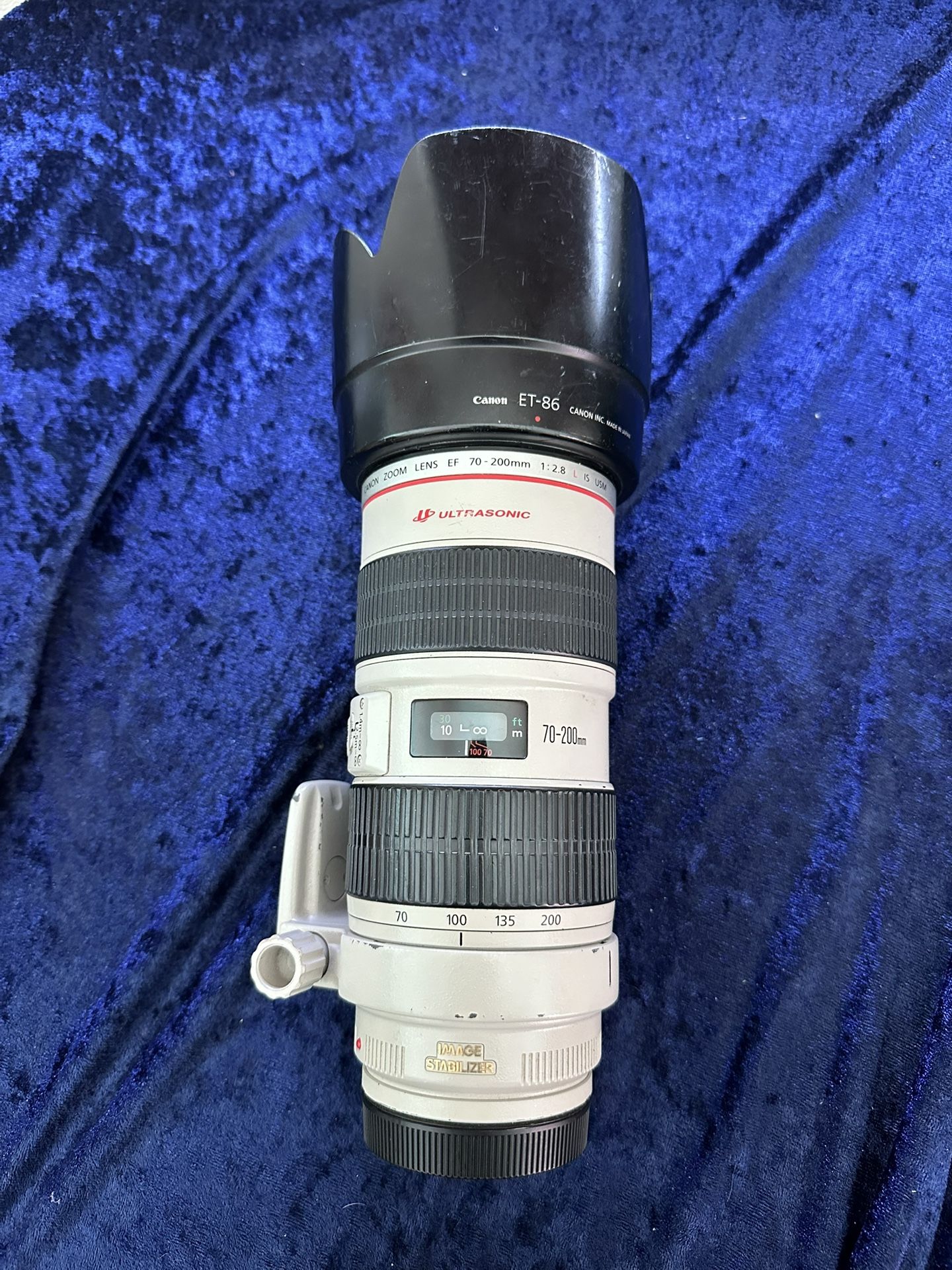 Canon EF 70-200 1:2.8 L is USM lens