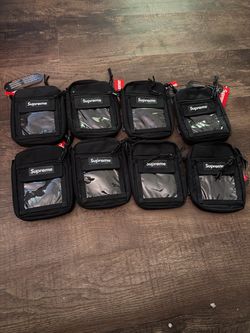 Supreme Black Small Utility Crossbody Bag