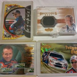 NASCAR Mark Martin Cards. Sports Cards Upper Deck Press Pass Brickyard 400 Insert