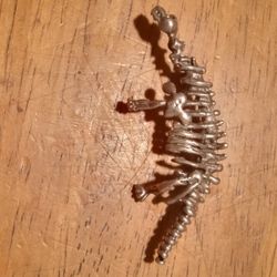 Sterling Silver Taxco Mexico Dinosaur Broach 