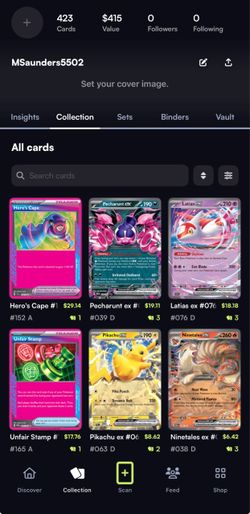 Looking to sell entire binder - Make an Offer