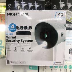Night Owl Wired Security System! $40 Initial Payment ! 
