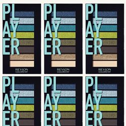 9 Pieces Of Eyeshadow Palette by Revlon, ColorStay Looks Book Eye Makeup, Highly Pigmented in Blendable Matte & Metallic Finishes, 910 Player, 0.21 Oz