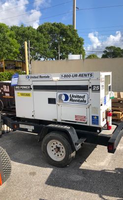 Multiquip 25k Generator