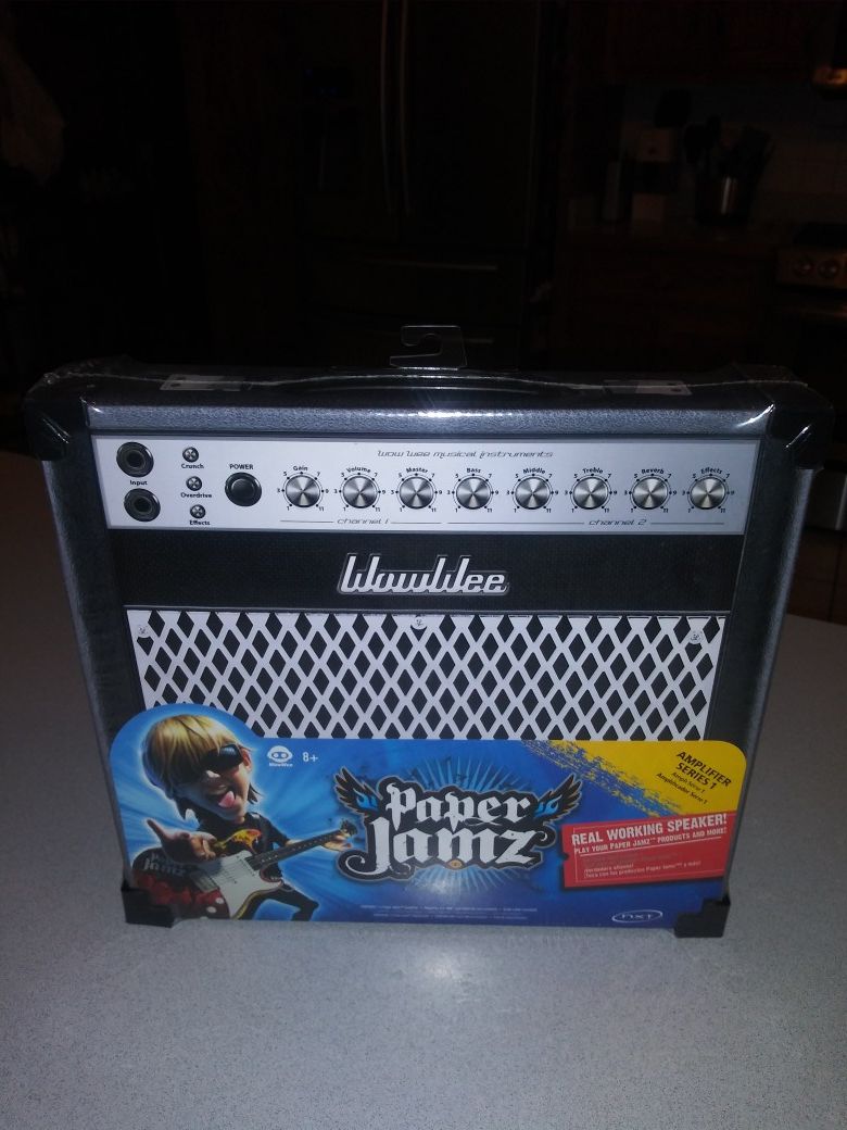 PAPER JAMZ AMPLIFIER SERIES 1 NEW FACTORY SEALED