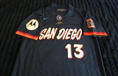 San Diego Padres City Connect #13 Machado Jersey Size S M L XL & 2XL