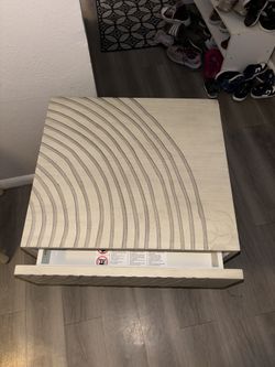 Crate & Barrel Nightstand 